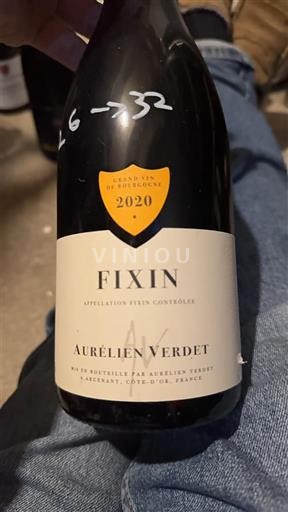 Burgundy Fixin Aurélien Verdet 2020