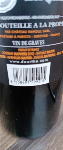 Bordeaux Graves Baron de Rothschild 2018