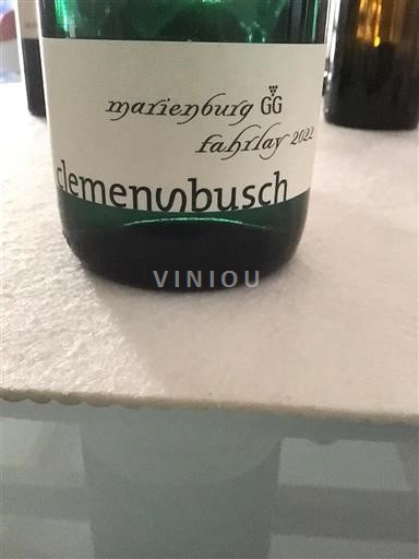 Mosela Grand Cru Clemens Busch Marienburg Fahrlay GG 2021