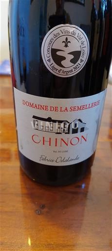 Loire-dalen Chinon Domaine La Semellerie 2022