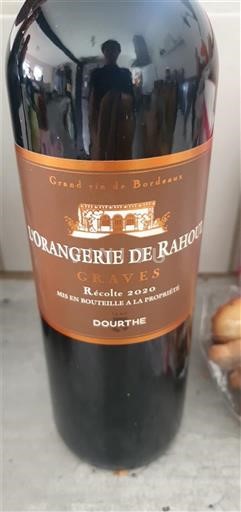 Bordeaux Graves L'Orangerie de Rahoul 2020