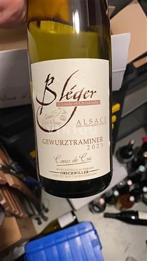 Alsacia Bleger Claude et Christophe Guwustraminer Cœur de Cru 2023