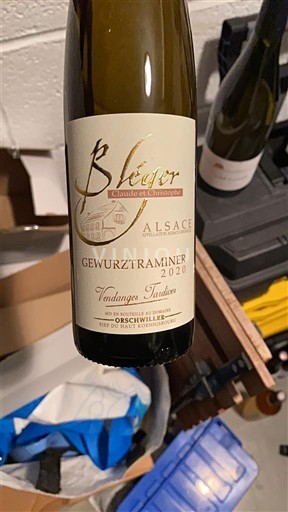 Alsacia Bleger Claude et Christophe Gewurztraminer vendanges tardives 2020