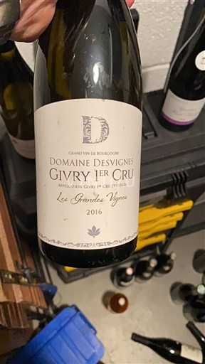 Bourgondië Givry Premier Cru Domaine Svignes Les Grands Vignes 2016