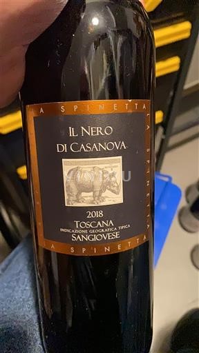 Toscana Ikke specificeret La Spinetta Il Nero di Casanova 2018