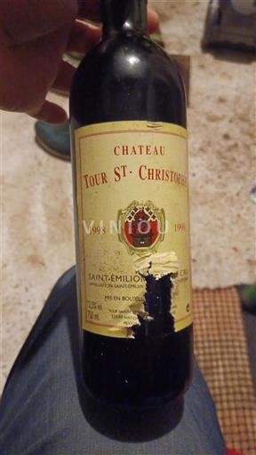Bordeaux Saint-Émilion Château Tour St. Christophe 1998