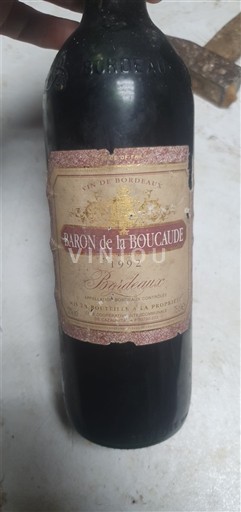 Bordeaux Baron de la Boucaude 1992