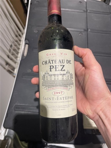 Bordeaux Saint-Estèphe Château Pez 1997