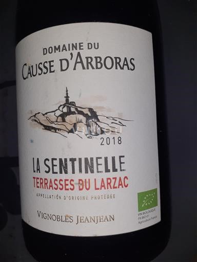 Linguadoca Terrasses-du-Larzac Domaine Causse d'Arboras La Sentinelle 2018