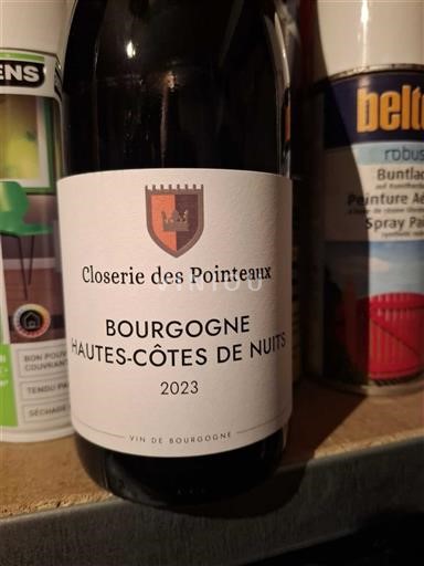 Burgundsko Hautes Côtes de Nuits Closerie des Pointeaux 2023