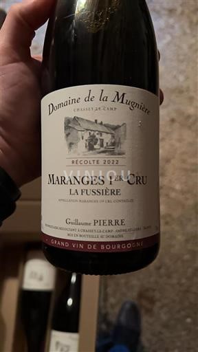 Burgundy Unspecified Premier Cru Domaine La Mugnière La Fussière 2022