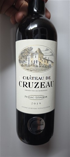 Bordeaux Pessac-Léognan Château Cruzeau 2019