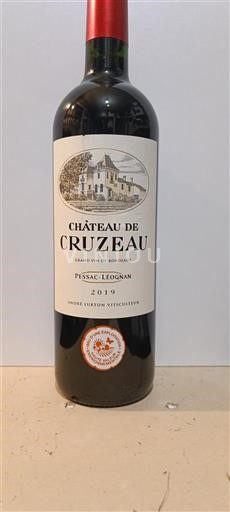 Bordeaux Pessac-Léognan Château Cruzeau 2019