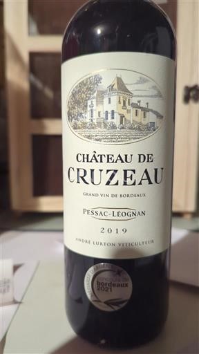 Burdeos Pessac-Léognan Château Cruzeau 2019