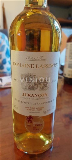 South West Jurançon Domaine Lasserre 2018