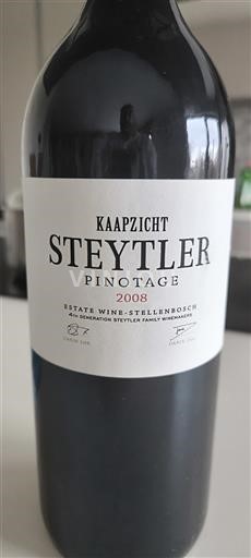 Obalna regija Stellenbosch Château Kaapzicht Steytler Pinotage 2008