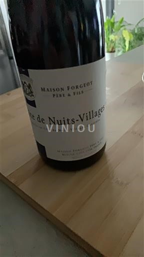 Burgundsko Côte de nuits villages Maison Forgeot Père & Fils Neročník