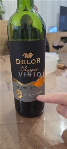 Bordeaux Delor Réserve 2022