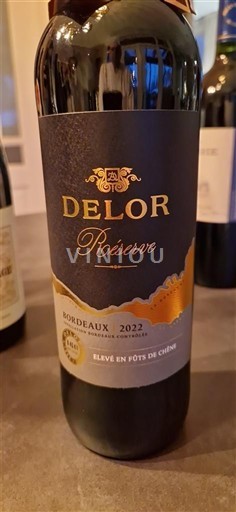Bordeaux Delor Réserve 2022