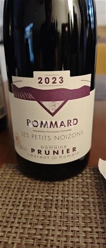 Burgundsko Pommard Domaine Prunier Les Petits Noizons 2023