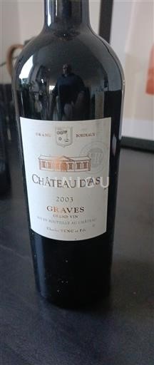 Bordeaux Graves Château As 2003