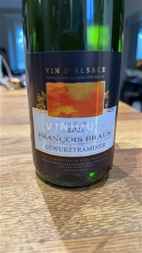 Alsace François Braun Gewurztraminer 2021