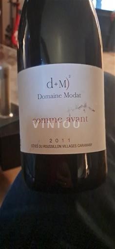 Roussillon Domaine Modat comme avant 2011