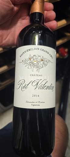 Burdeos Saint-Émilion Gran Cru Château Rol Valentin 2014