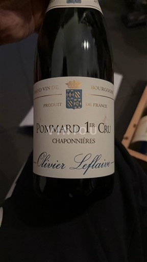 Burgundy Pommard Premier Cru Olivier Leflaive Chaponnières 2018