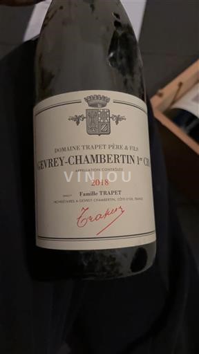 Borgonha Gevrey-chambertin Premier Cru Domaine Trapet Père & Fils 2018