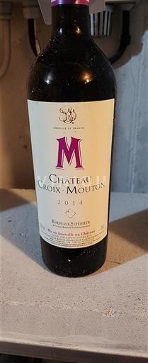 Бордо Бордо Суперіор Château Croix Mouton 2014
