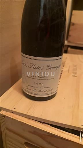 Burgundy Nuits-Saint-Georges Premier Cru Jean Bouillot et Fils Les Cailles 1996