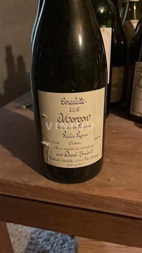 Beaujolais Morgon Domaine Daniel Bouland Corcelette 2018