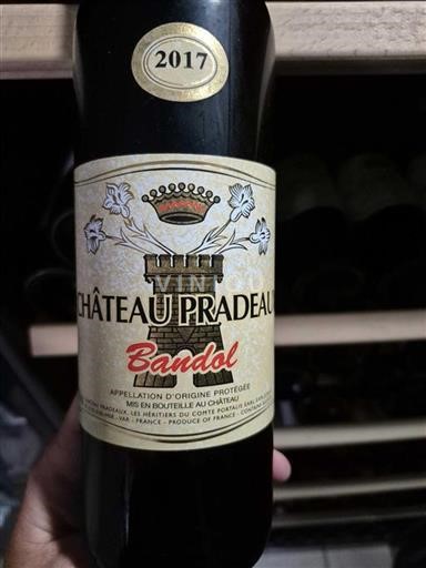 Provenza Bandol Château Pradeaux 2017