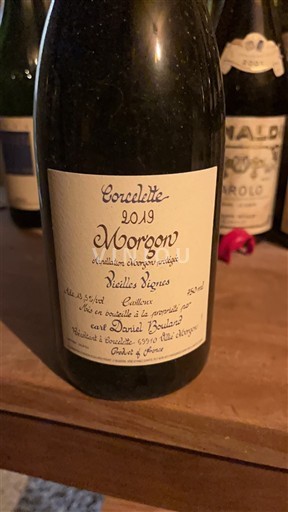 Beaujolais Morgon Domaine Daniel Bouland Corcelette Vieilles Vignes 2019