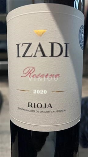 La Rioja Rioja Izadi Reserva 2020