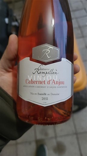 Loire Valley Cabernet d'Anjou Domaine Rompillon 2015