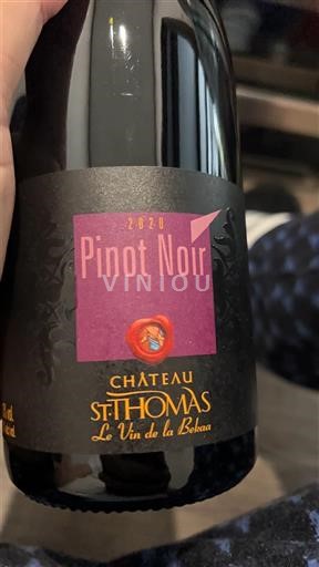 Bekaa Château St Thomas Pinot Noir 2020