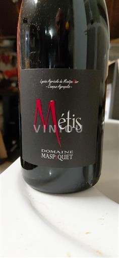 Languedoc a Roussillon Côtes de Thongue Domaine Mas Quet Métis 2023
