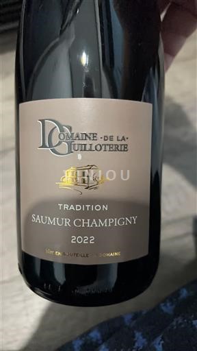 Loire Valley Saumur-Champigny Domaine La Guilloterie Tradition 2022