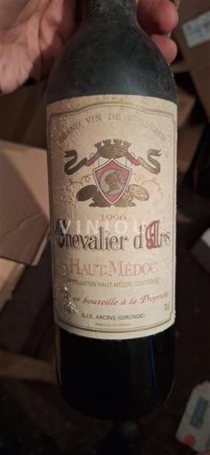 Bordeaux Haut-Médoc Chevalier d'Ars 1996