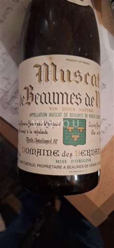 Rhônedalen Muscat de Beaumes de Venise Domaine S Bernardins 2003