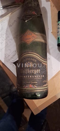 Alsacia Wolfberger St leon ix 1986