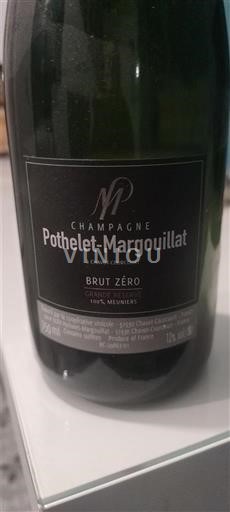 Champagne Champagner Pothelet-Margouillat Brut Zéro Ohne Jahrgang