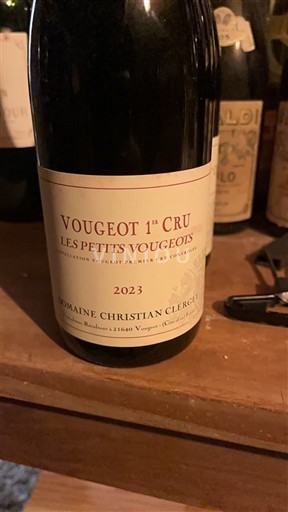 Burgund Vougeot Premier Cru Domaine Christian Clerget Les Petits Vougeots 2023