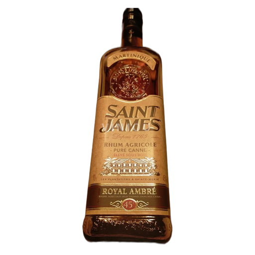 Rum Âmbar SAINT JAMES ROYAL  SAINT JAMES  Martinica Não especificado