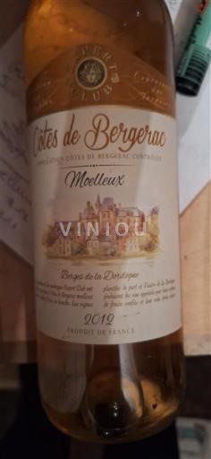 Sudoeste Côtes de Bergerac Moelleux 2012