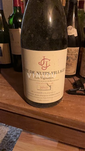Burgundsko Côte de nuits villages Domaine Jean-Jacques Confuron Les Vignottes 2015