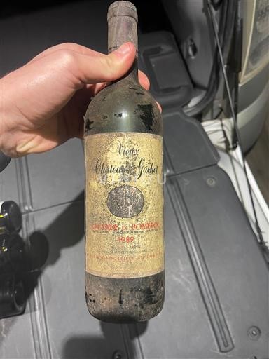 Bordeaux Saint-Émilion Château Vieux Château Gachet 1989