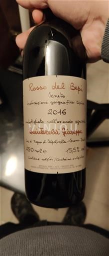 Vénétie Veneto Quintarelli Giuseppe Rosso del Bepi 2016